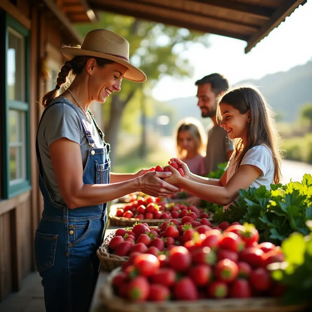 Krajobraz przydrożny z kwitnącymi dzikimi kwiatami i widokiem na ocean.
